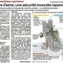 A Notre-Dame, une sécurité incendie repensée - Ouest-France 6 décembre 2024