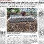 L'ingénieuse technique de la couche chaude - Ouest-France 19 février (...)