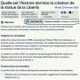 L'histoire de la création de la statue de la Liberté - 1/2