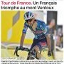Valentin Paret-Peintre s'est imposé le 22/07/25 au Mont Ventoux - (…)