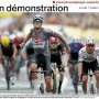 En démonstration - Ouest-France 7 juillet 2025