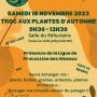 Samedi 18 novembre 2023 Troc aux plantes d'automne 8 h.30 - 12 h.30