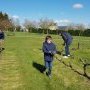 Taille de la vigne au Mont Juillet le 15 mars 2025