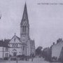 Les Touches - place de l'église - 1910
