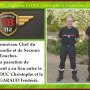 Capitaine Chrisphe Leduc et Lieutenant Frédérik Garaud nouveau Chef du (...)