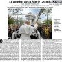 Le combat de « Léon le Grand » - Le Point jeudi 1er octobre 2026 N° 2827 - 1/3