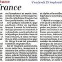 Un pape en France - Ouest-France 25 septembre 2026