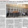 Dernier adieu au pape qui a « touché les cœurs » - Ouest-France 27 avril 2025