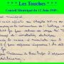 Conseil municipal du 12 juin 1949