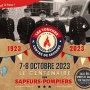 Centenaire des Sapeurs Pompiers 7, 8 octobre 2023 à partir de 10 h.